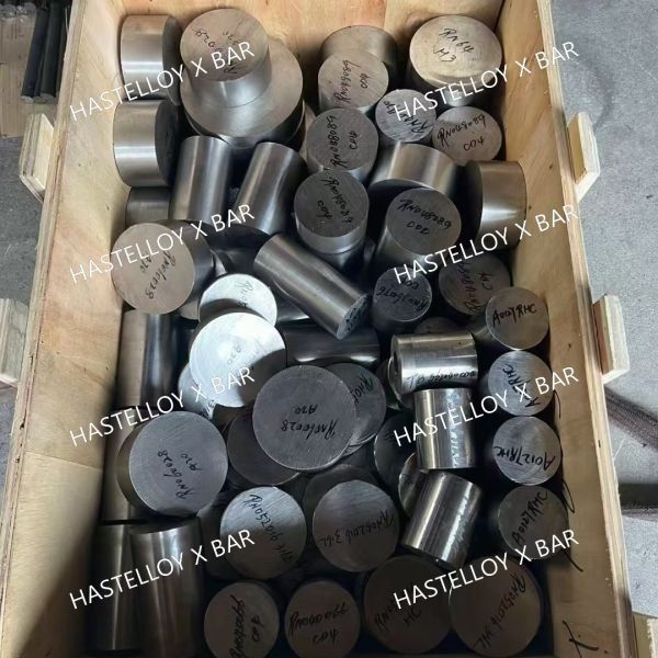 Hastelloy X Nickel Alloy Round Bar / UNS N06002 Bars Custom Cutting in Length Alloy X Billet