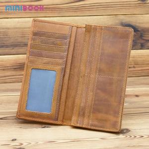 Quality Minibook Creative Fashion Card Holder Multi Function Clip Wallet and Genuine Leather for sale