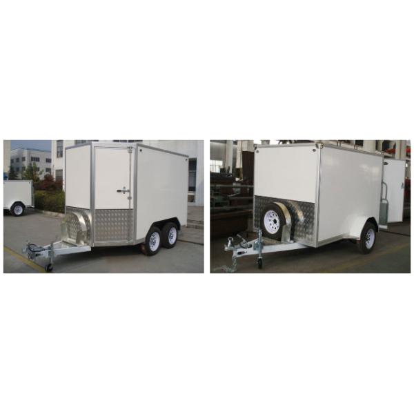 Refrigerated Portable Cold Storage Trailers With 220V Voltage And Air Tight Motor