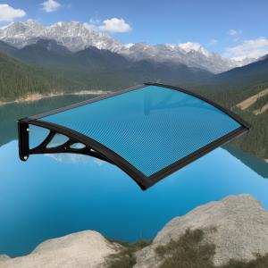 Impact Resistant Polycarbonate Window Awning Optimal Performance High Durability