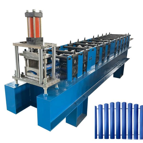 Buy Metal Picket Fence Cold Roll Forming Machine 3 Phases at wholesale prices