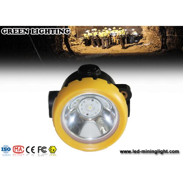 PC Small All in one Rechargeable LED Headlamp / waterproof coal miners lamp