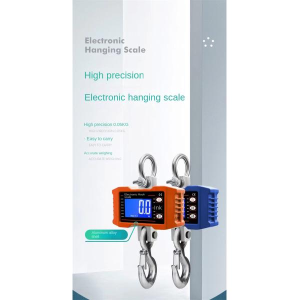 Veidt Weighing OCS-P1 500kg Digital Industrial Hanging Scale With Wireless Remote Control