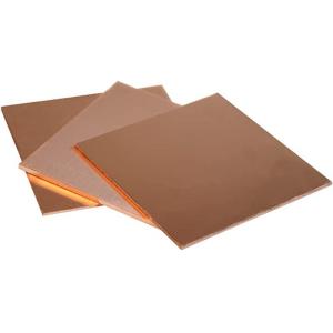 Cold rolled H62 H65 Copper Sheet Red Galvanized ±0.2mm Tolerance