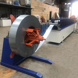 0.7-1.2mm Galvanized Steel Metal Shutter Door Roll Forming Machine