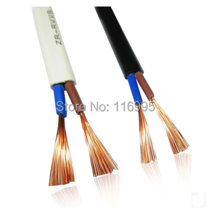 300V/300V Voltage Flexible Cable for Lighting Electrical Instruments in 100m/roll Length