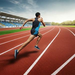 13mm Polyurethane IAAF Running Track For Superb Performances