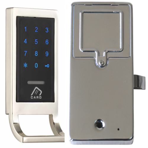 Touched screen Keypad Electric Cabinet Lock for Sauna Cabinet Zinc Alloy housing