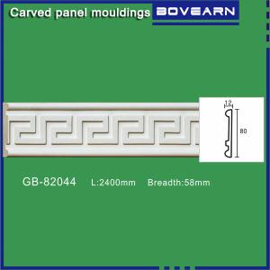 Antique style polyurethane PU architectural chair railing for interior