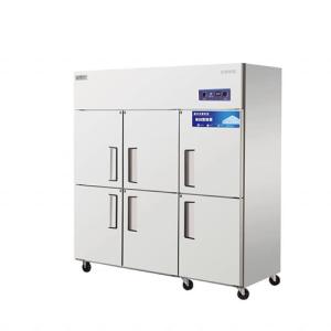 403 Commercial Stainless Steel Fridge Freezer Air Cooling 1.2m