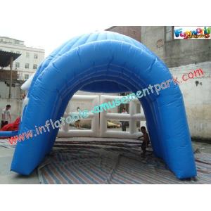 Sports Customized Inflatable Party Tent , Inflatable Helmet Football Tunnel