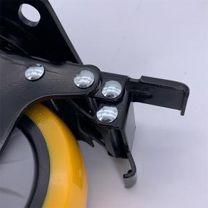 4" 5" Swivel Plate Industrial Casters with Brake