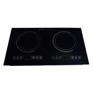 Quality EMC 3100W 2 Zone Two Plate Slim Depth Induction Hob for sale