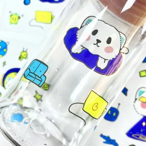 OEM Cute Animal Stickers Self Adhesive PVC Waterproof Sticker