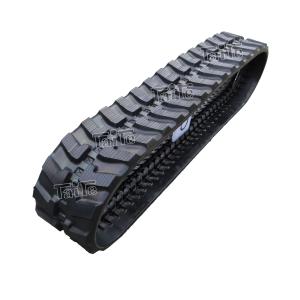 Wear Resistance Rubber Excavator Tracks 4620mm Length Jointless Structure