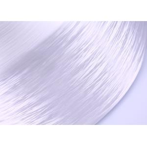 White 300D polypropylene yarn for knitting / Weaving / Webing , Abrasion