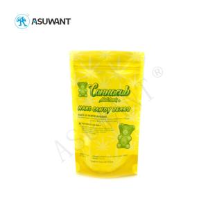Colorful Printed Smell Proof Zipper Bags Vacuum Pouches Biodegradable For Liquid