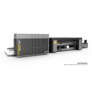 Inline Corrugated Board 4 Color Flexo Printer Slotter Die Cutter Folder Bundle