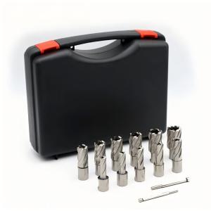 Steel And Aluminum HSS Annular Cutter Set With 12mm-22mm Weldon Shank