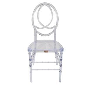 Exquisite Polycarbonate Resin Coloured Perspex Wedding Plastic Chairs OEM