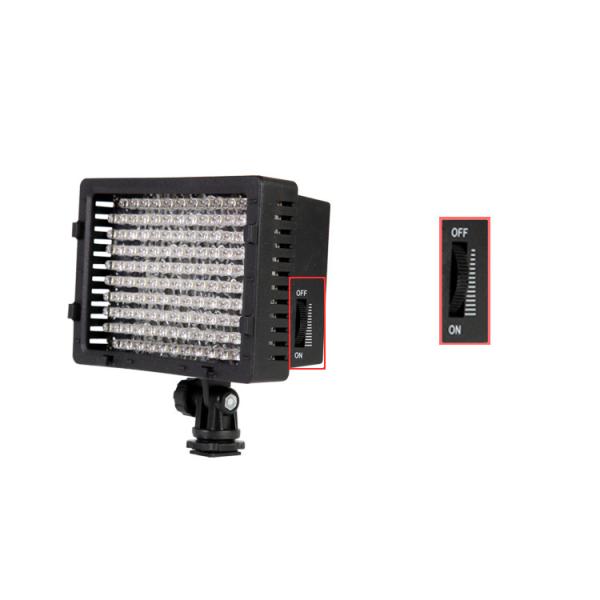 CN 160 LED Video Camera Light DV Camcorder Photo Lighting 5400K For Canon Nikon