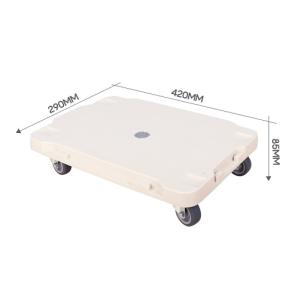 stacking and interlocking moving dolly 300lbs