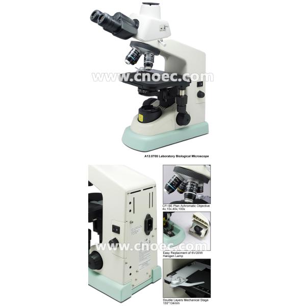 E100 Learning Wide Field Microscope Halogen Illumination Microscopes A12.0705