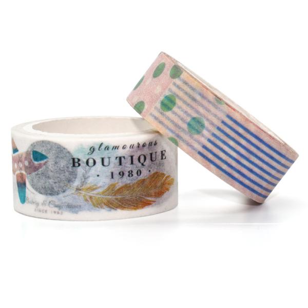 Writable Water Activated Adhesive DIY Masking Washi Tape