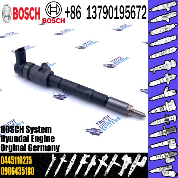 High Quality New Diesel Fuel Injector 0445110275 For Hyundai H-1 Box/Kia SORENTO 2.5 CRDi