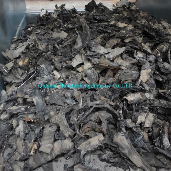 Heavy Duty Tire Shredder For Rubber Powder Making 2500kg/H