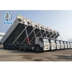 3 Axles 50T 40 Feet High Quality Side Tipper Trailer /Tipping Semi Trailer Used