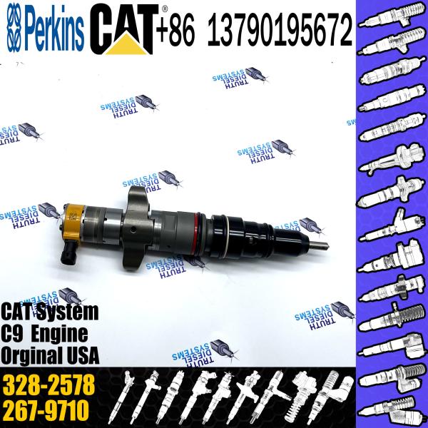 Buy C-aterpillar C-9 C9 Diesel fuel injector Assembly 20R-8062 328-2578 for construction machinery engine at wholesale prices