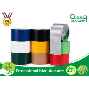 Economical Wide Coloured Duct Tape White For Warning / Sealing