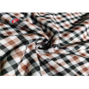 Warp 180-220gsm Polyester Tricot Knit Fabric Custom Clothing Printing