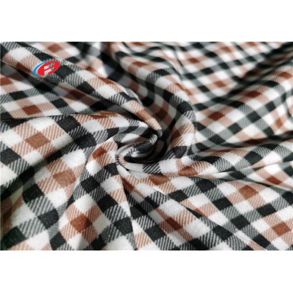 Buy Warp 180-220gsm Polyester Tricot Knit Fabric Custom Clothing Printing at wholesale prices