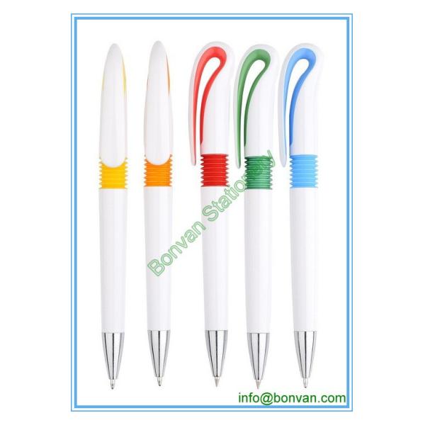 Buy fancy plastic ball pen with big special design clip at wholesale prices