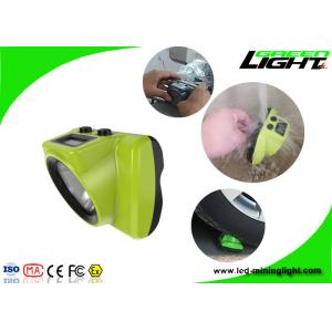 Waterproof Underground Hard Hat Lights 13000lux Brightness With Usb Charging