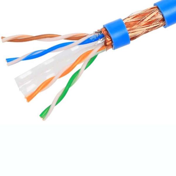 Cat6 Ethernet Bulk Cable 1000ft 305m 23AWG Solid Pure Bare Copper Wire Shielded