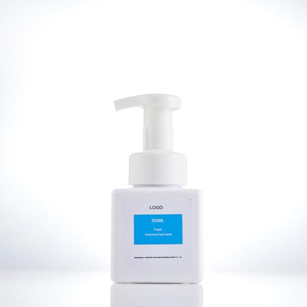 Buy White Square 42mm 8.45oz Foam Pump Bottle at wholesale prices