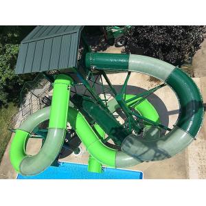 Water Amusement Park Ride Party Equipment Commercial Fiberglass Water Slide