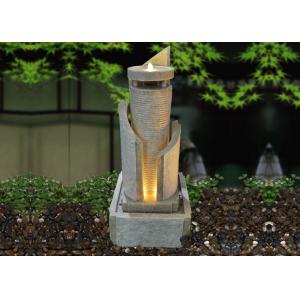 Lighted Ornament  Sandstone Water Fountain
