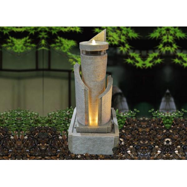Buy Lighted Ornament  Sandstone Water Fountain at wholesale prices