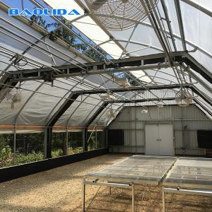 Baolida Single Span Light Deprivation Greenhouse Automated Blackout