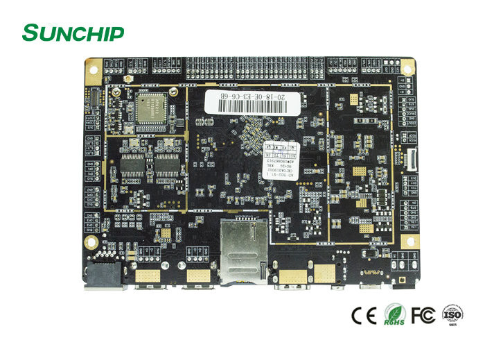 RK3288 Embedded Motherboard Mainboard PCBA WIFI LAN 4G BT Optional For Digital