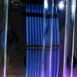 Power Supply Braided Sleeved Arc Set Silicone Stainless Steel Attachment