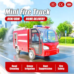 Factory Manufacturing Mini Fire Fighting Truck Mini Airport Electric Fire Truck