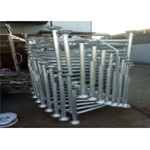 Safety Layher Scaffolding Parts Ring System Scaffold All Round Wedge Lock Type