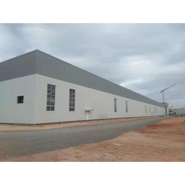 Industrial Steel Building with AWS D1.1 Welding Standard 50+ Years Lifetime and