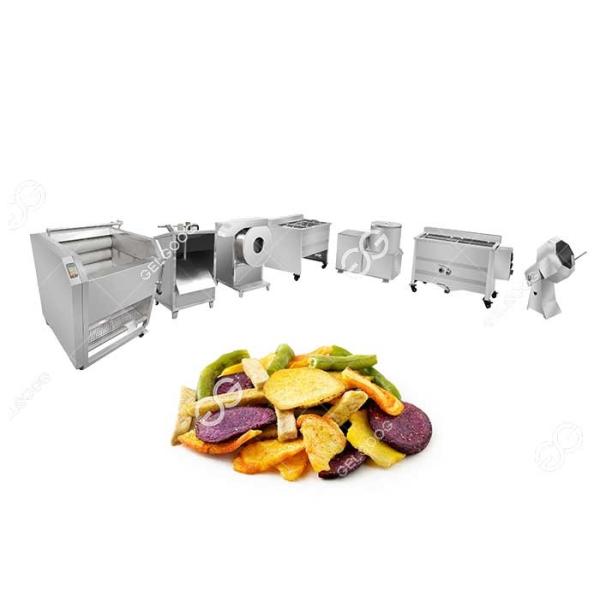 Stainless Steel 304 Potato Chips Making Machine Fruit And Vegetable Chips Semi -