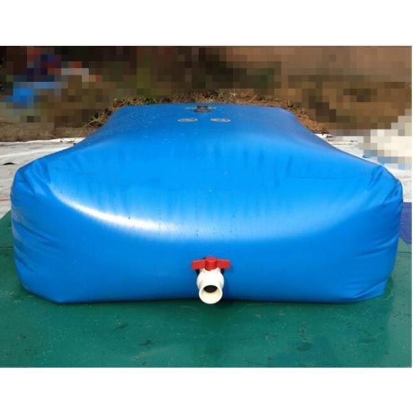 100% Food Grade PVC TPU Material Reusable Big Flexi Water Bladder Portable Water Tanks